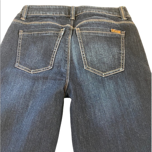 WHBM Noir jeans, Boot Cut, Boot Leg, 2R - Picture 4 of 6